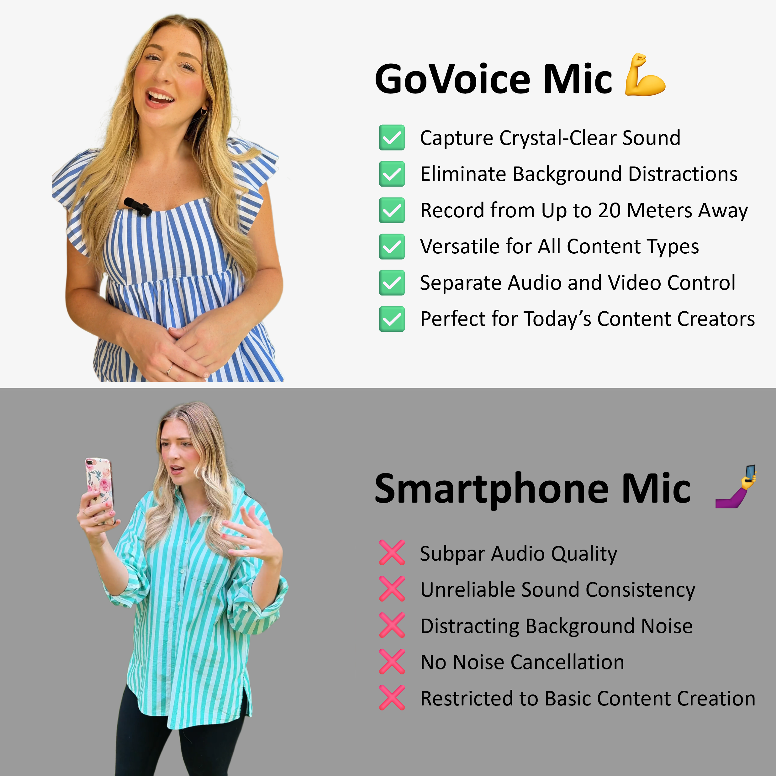 #Microphone Kit_1 Mic with Lightning and Type-C Adapters